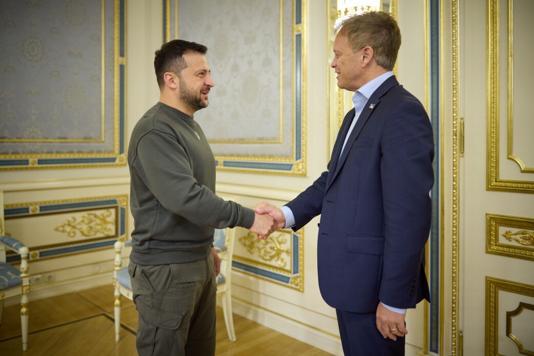 Український президент зустрівся з новим міністром оборони Великої Британії