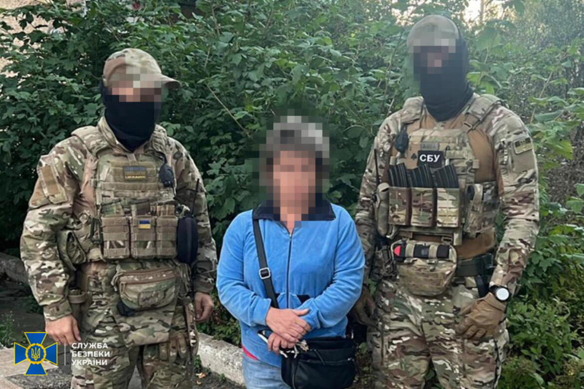 На Бахмутському напрямку затримано ворожу агентку, яка передавала агресору локації українських військ