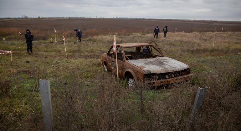 На сайті ООН розмістили фото з наслідками російської агресії проти України