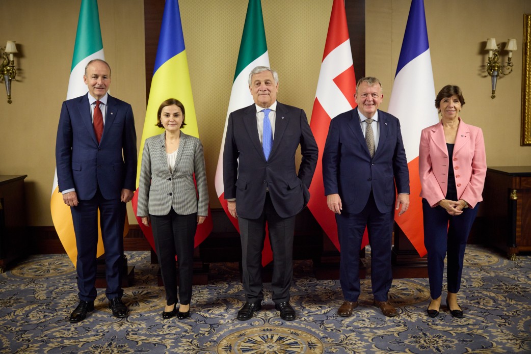Президент України відзначив державними нагородами очільників МЗС Ірландії, Італії, Румунії, Данії та Франції