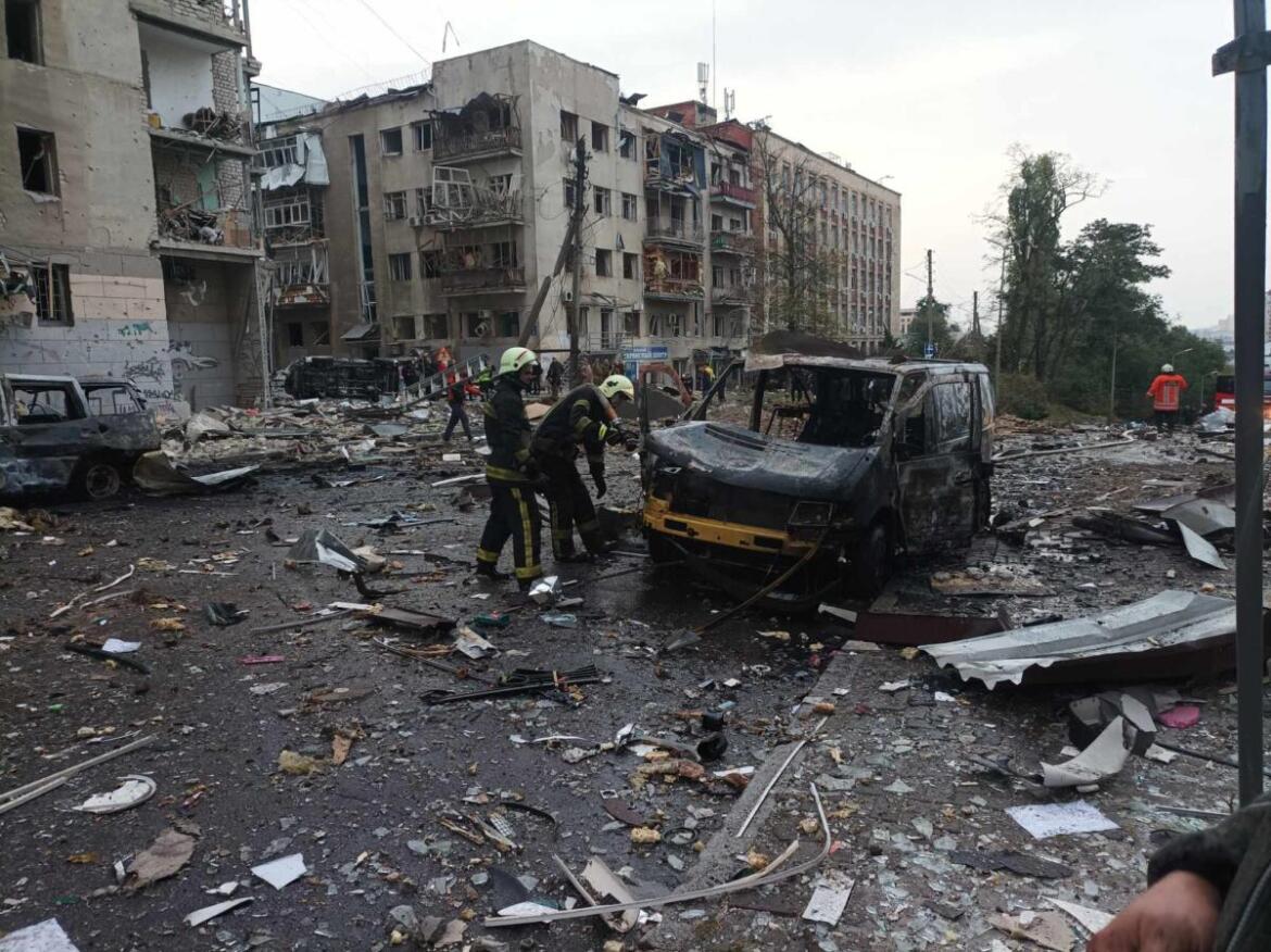 Під ракетний удар по Харкову потрапили волонтери з Естонії