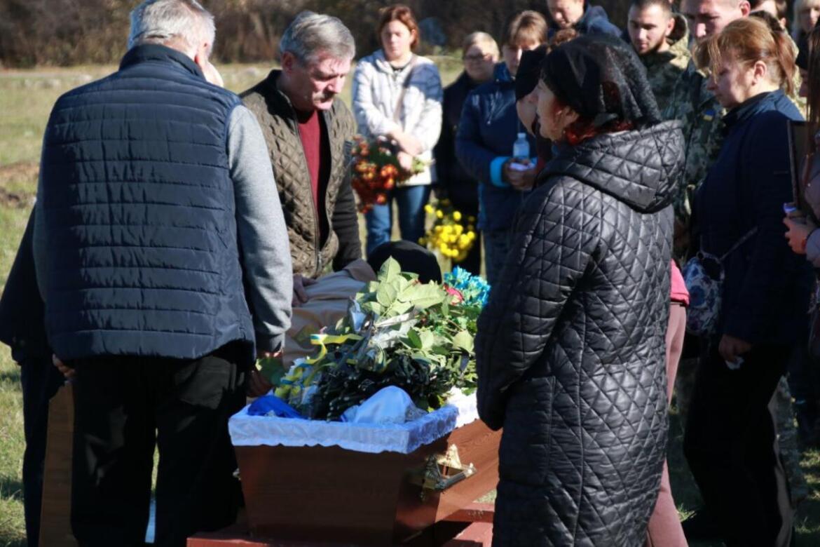 На Донеччині попрощалися із сержантом Христофором Поповим, який загинув у боях на Херсонщині