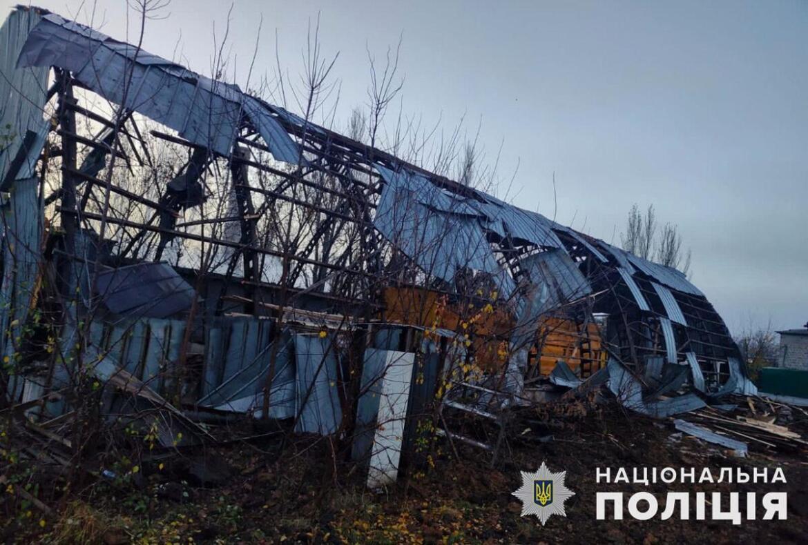 Через російські обстріли на Донеччині руйнувань зазнали 40 цивільних об’єктів