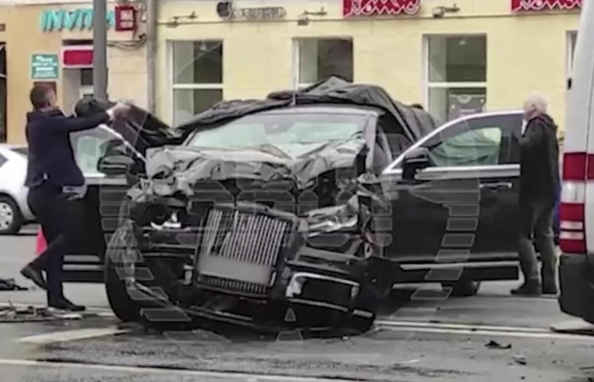 В Москве в аварию попал автомобиль патриарха Кирилла