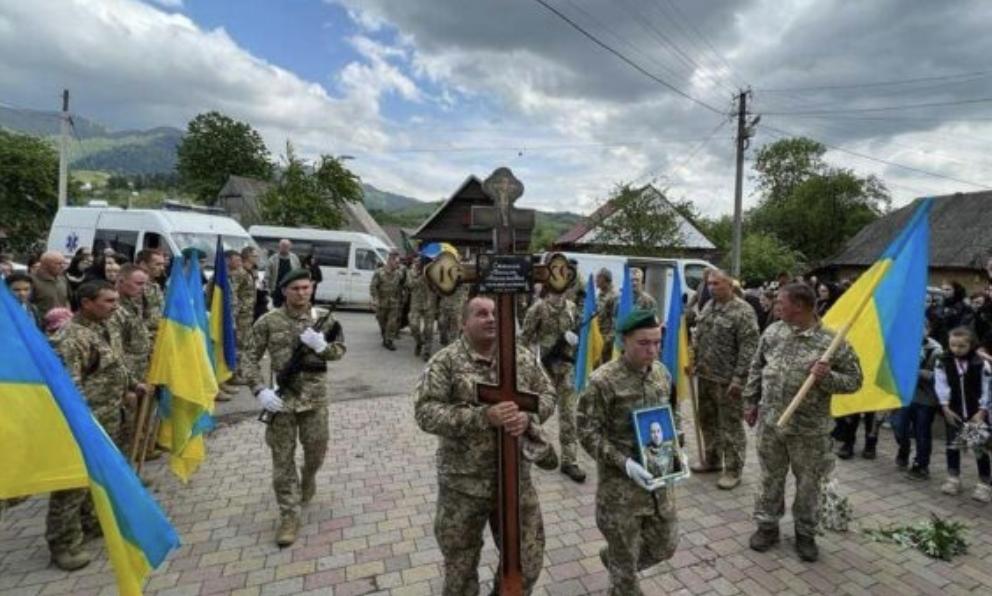 З прикордонником Василем Сятинею попрощалися на Закарпатті