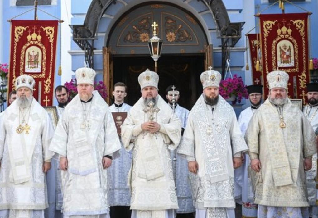 Річницю відновлення Свято-Михайлівського Золотоверхого собору відзначили у Православній церкві України