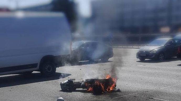 У Повітряних силах ЗСУ закликали громадян не викладати в мережу фото уламків збитих ракет