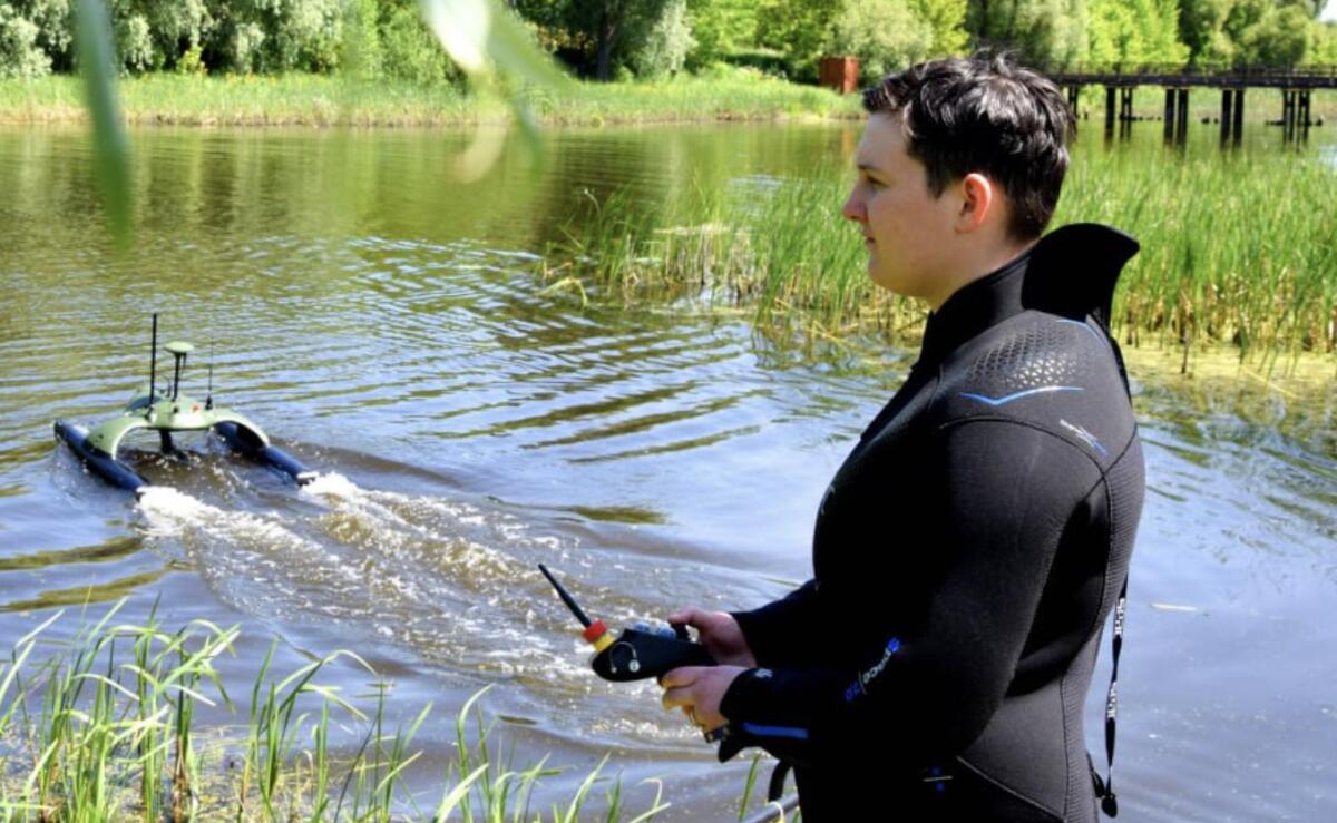 В Україні з’явиться перша водолазка-саперка