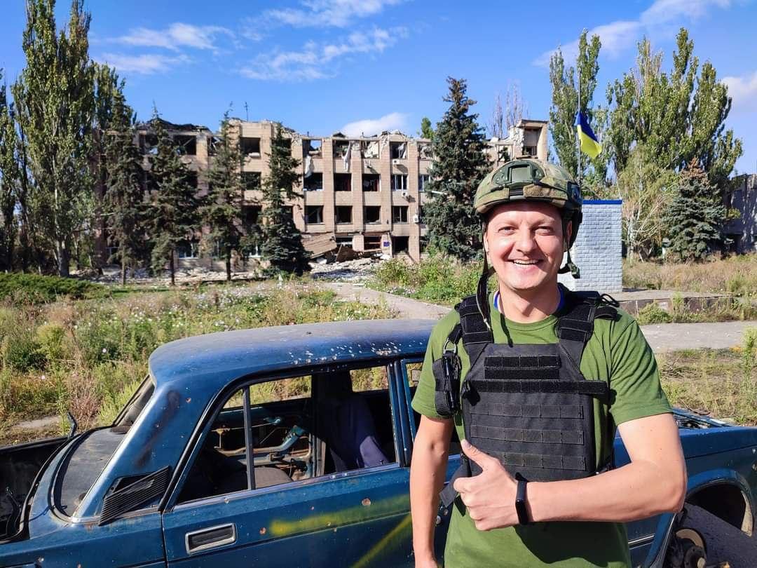 Президент Зеленський нагородив військового журналіста Тараса Деркача орденом «За заслуги»