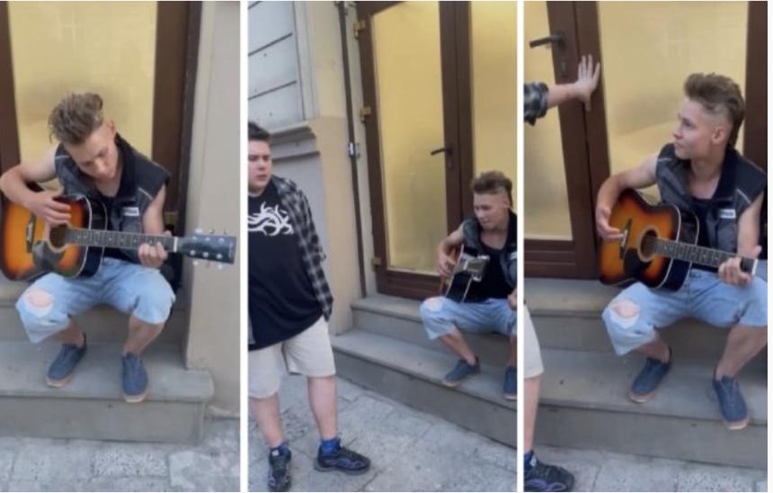 Історія з підлітком, який на вулицях Львова співав пісні Цоя, завершилася поверненням додому