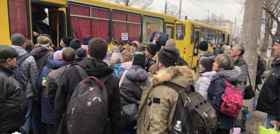 З Херсонщини евакуаційні автобуси прибули до Одеси