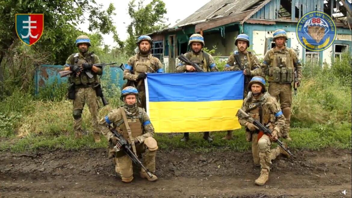 На Донеччині морські піхотинці звільнили від окупантів село Сторожове (відео)