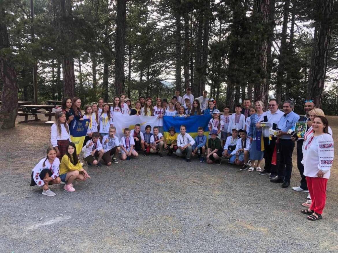 На Кіпрі відкрили літній табір для дітей українських захисників