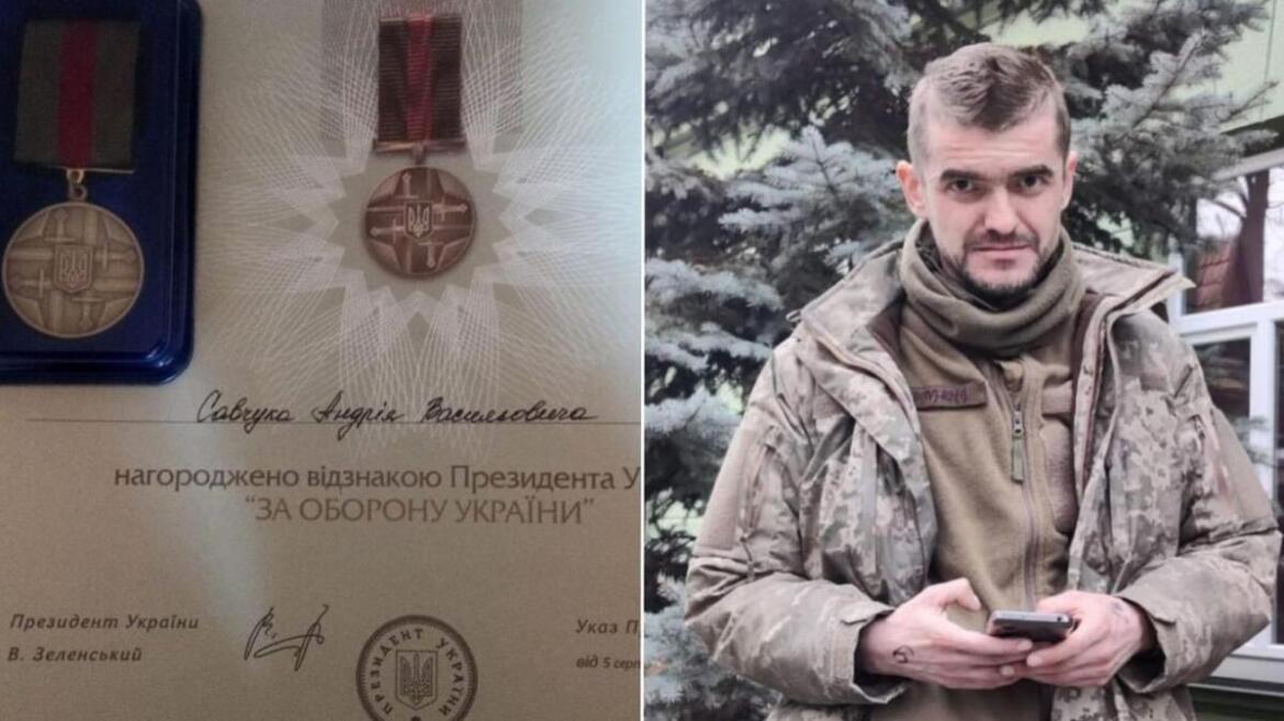 Награду от главы государства получил буковинец, более полутора лет защищающий Родину