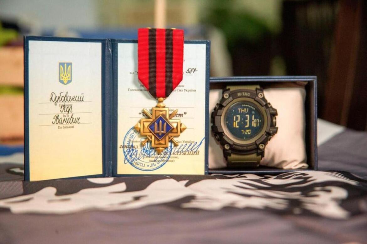 Нагороду від Валерія Залужного вручили військовому медику з Франківська