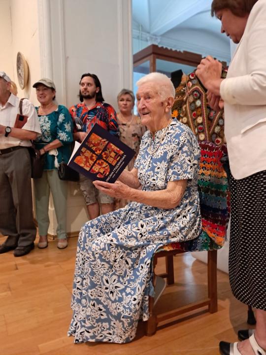 На честь української художниці, що відсвяткувала 100-річний ювілей, відкрили виставку у столичному музеї
