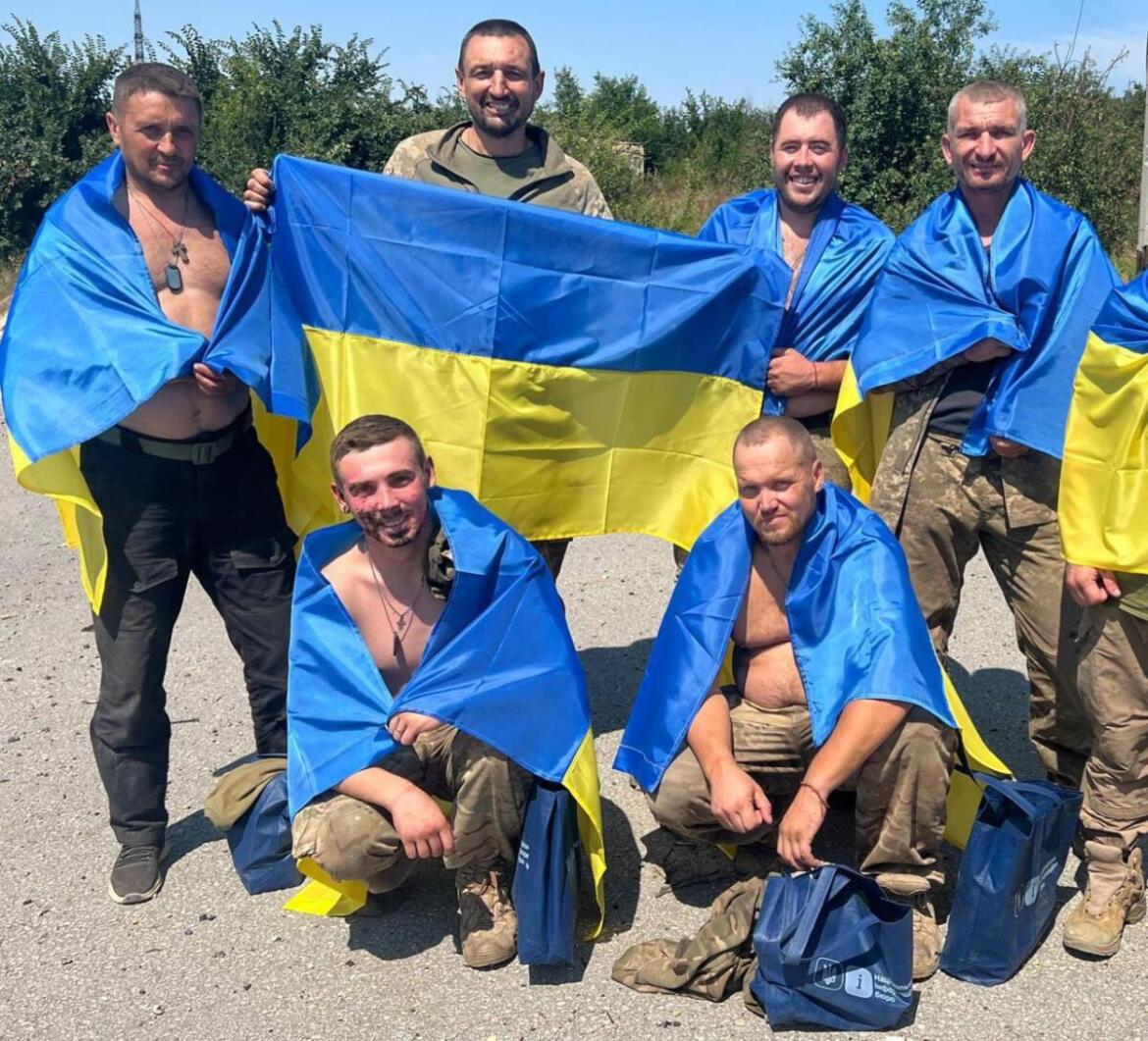 Україна повернула з російського полону ще 22 захисника