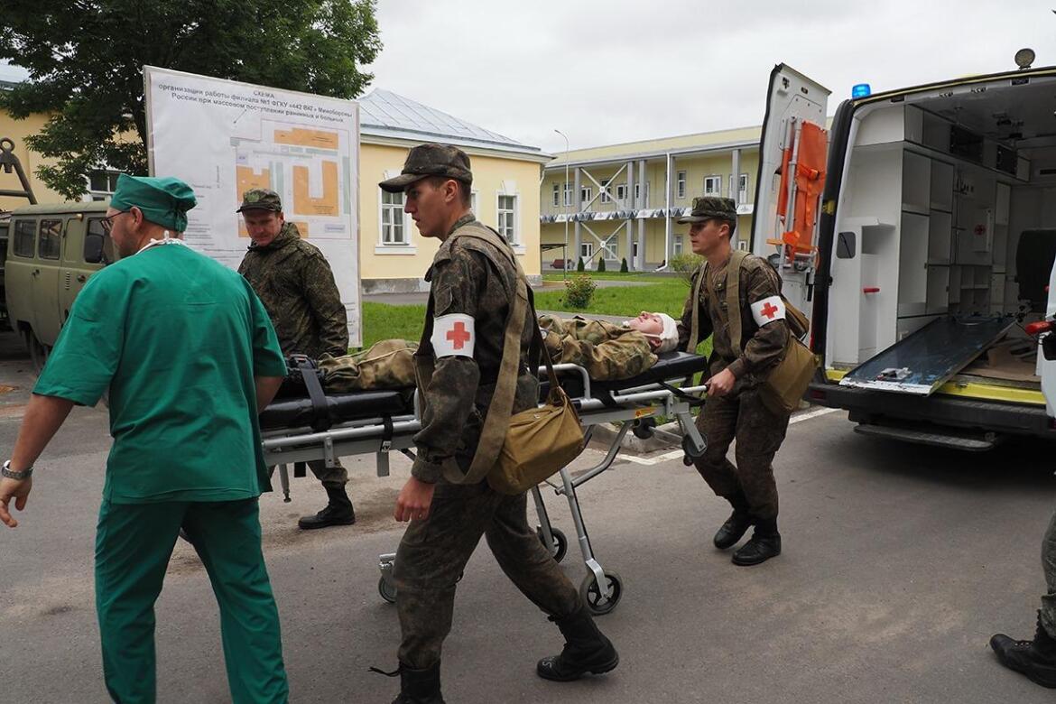 В окупованому Мелітополі росіяни влаштували військовий шпиталь у санаторії