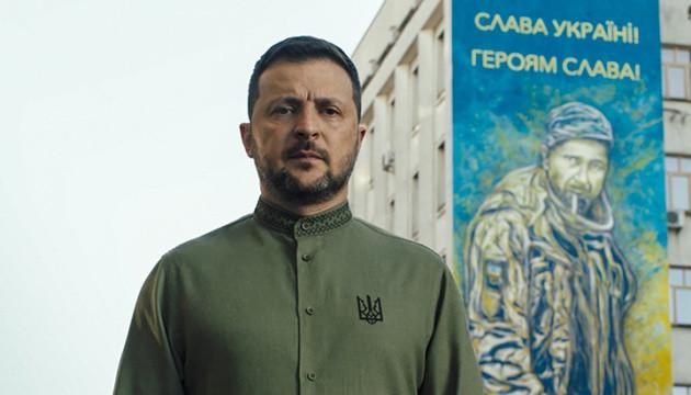Президент Зеленський звернувся до українців з нагоди 32-ї річниці незалежності України (ВІДЕО)