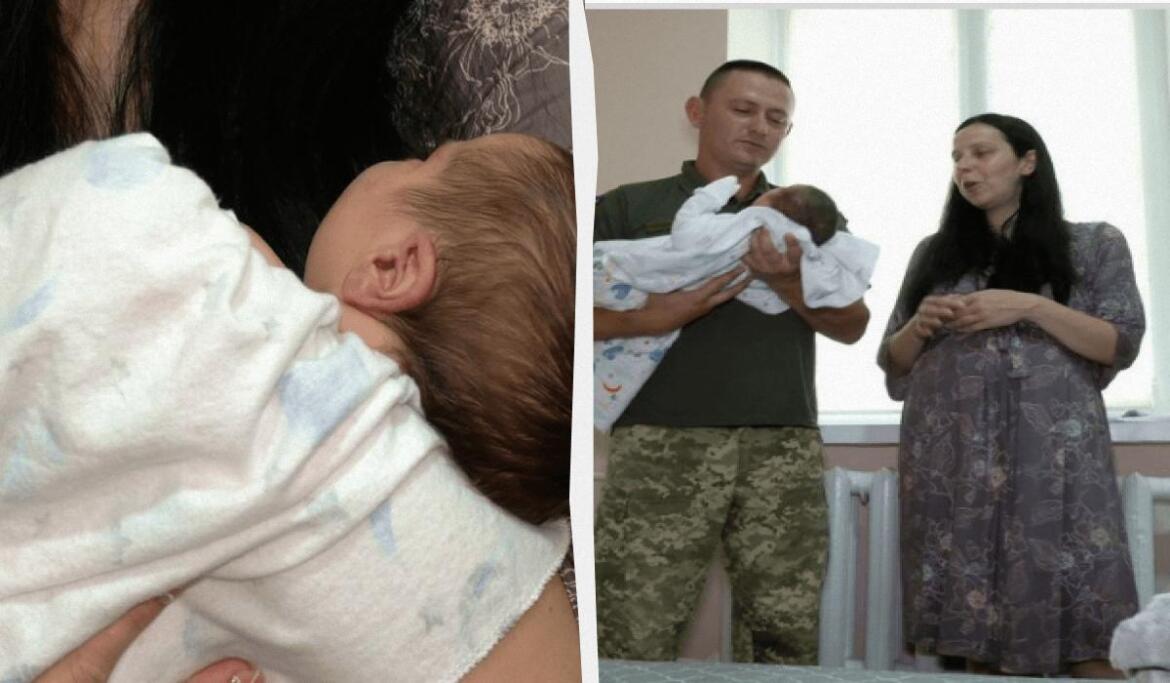 «Родился большой казак»: в семье военного появился на свет младенец с рекордным весом
