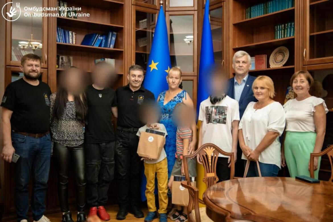 В Україну повернули 9 дітей, незаконно вивезених російськими окупантами