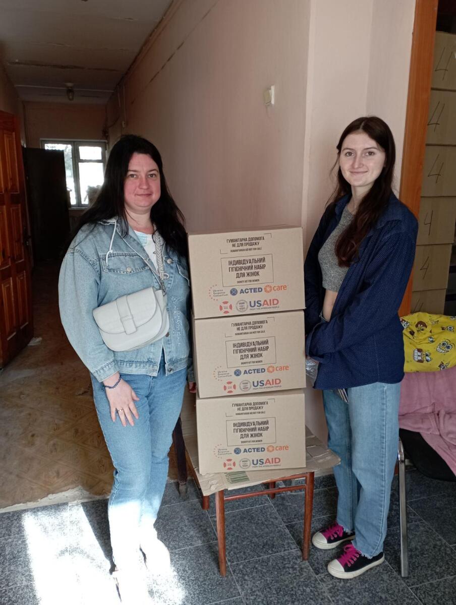 На Кіровоградщині переселенці з Луганщини можуть отримати гігієнічні набори