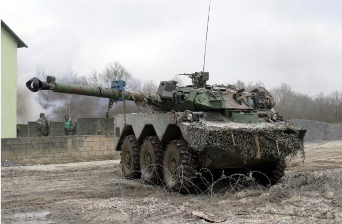 Стало відомо, яку кількість французьких бронемашин AMX-10RC отримала Україна