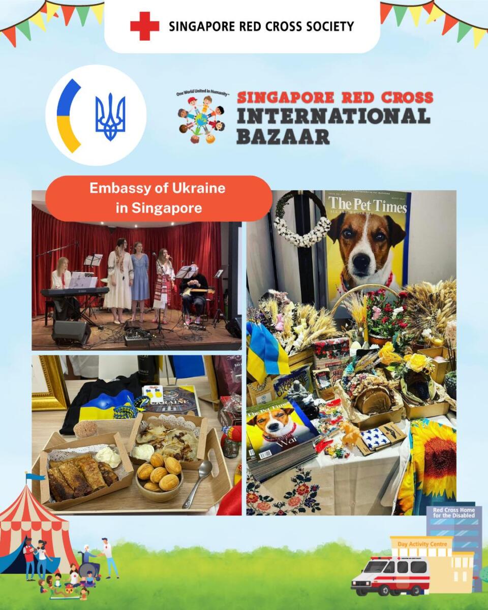 На благодійному ярмарку в Сінгапурі представлять українську культуру