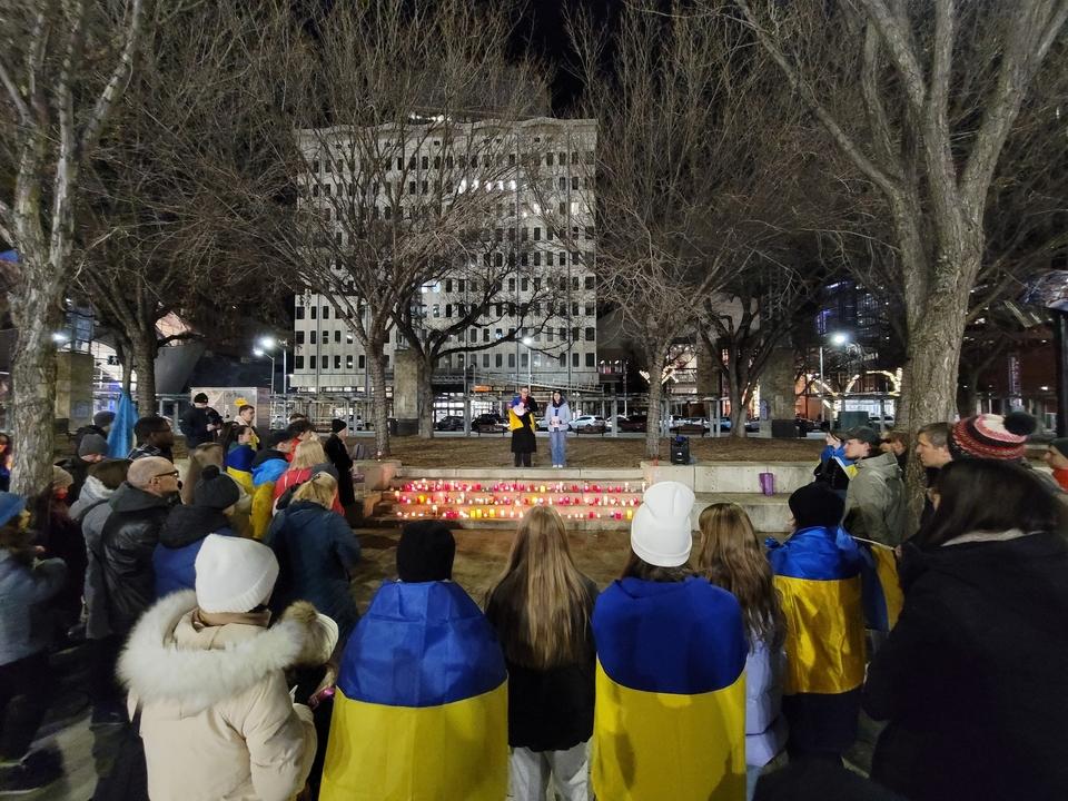 Украинцы в Канаде почтили память павших украинских защитников