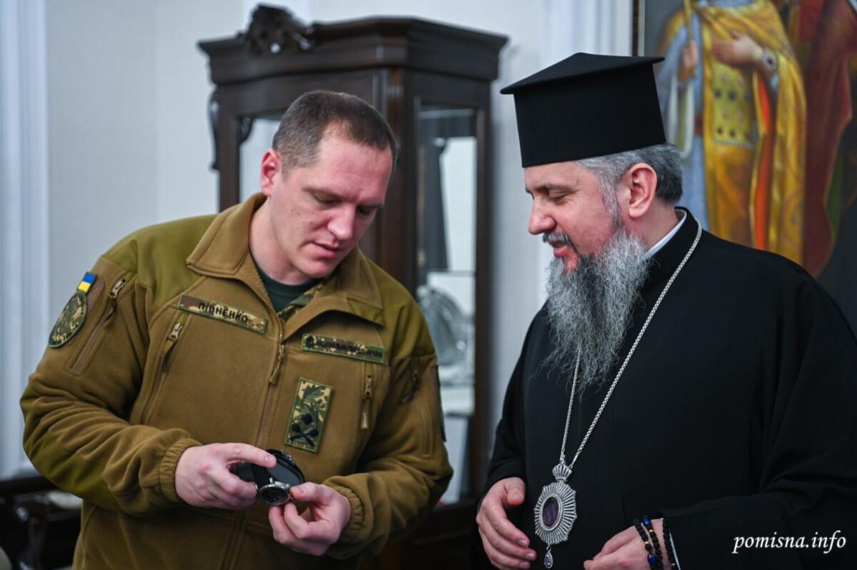 Предстоятель ПЦУ зустрівся з командувачем Нацгвардії України