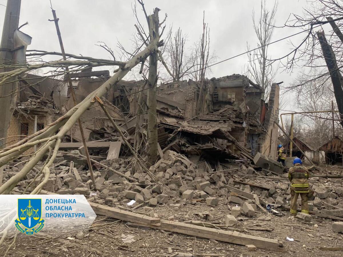Окупанти обстріляли територію Донеччини: один загиблий, п’ятеро поранених