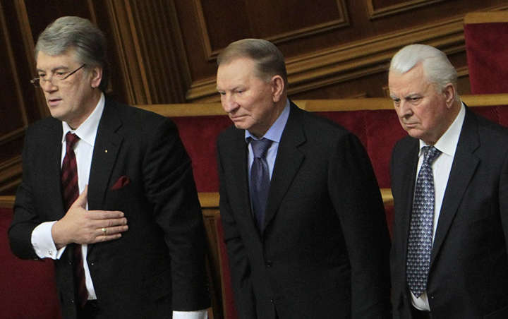 Історія прізвищ колишніх президентів Кравчука, Кучми та Ющенка