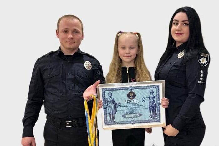 Незвичний національний рекорд встановила семирічна українка
