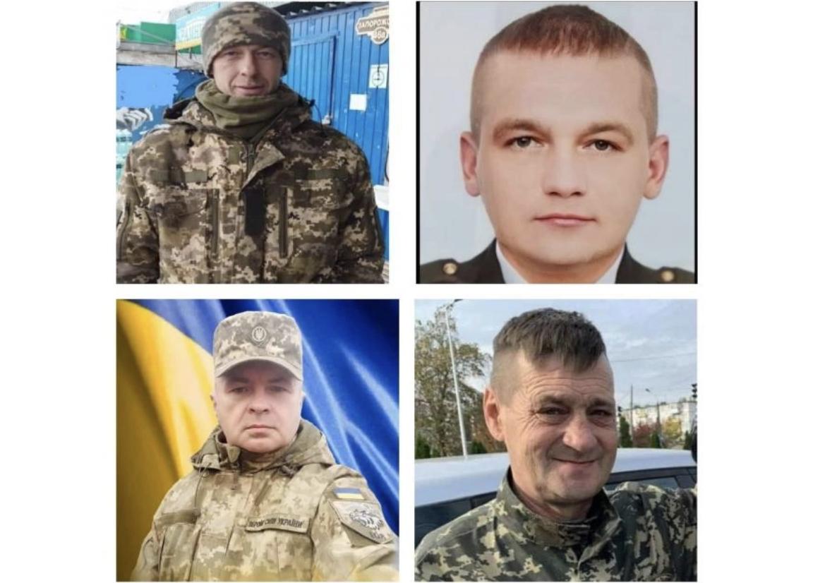 На Рівненщині чотирьох українських захисників провели в останню путь