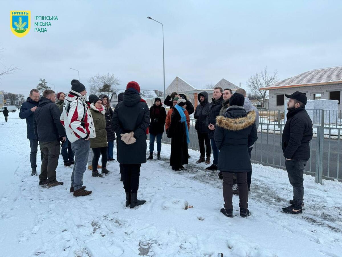 Німецьким депутатам показали наслідки російської агресії в Ірпені