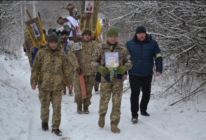 Ветерана АТО провели в останню путь на Полтавщині
