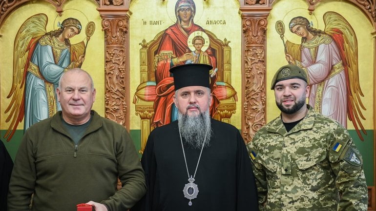 Епіфаній відзначив воїнів ППО ЗСУ