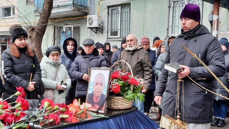 З волонтером батальйону “Добробат” попрощалися у Запоріжжі