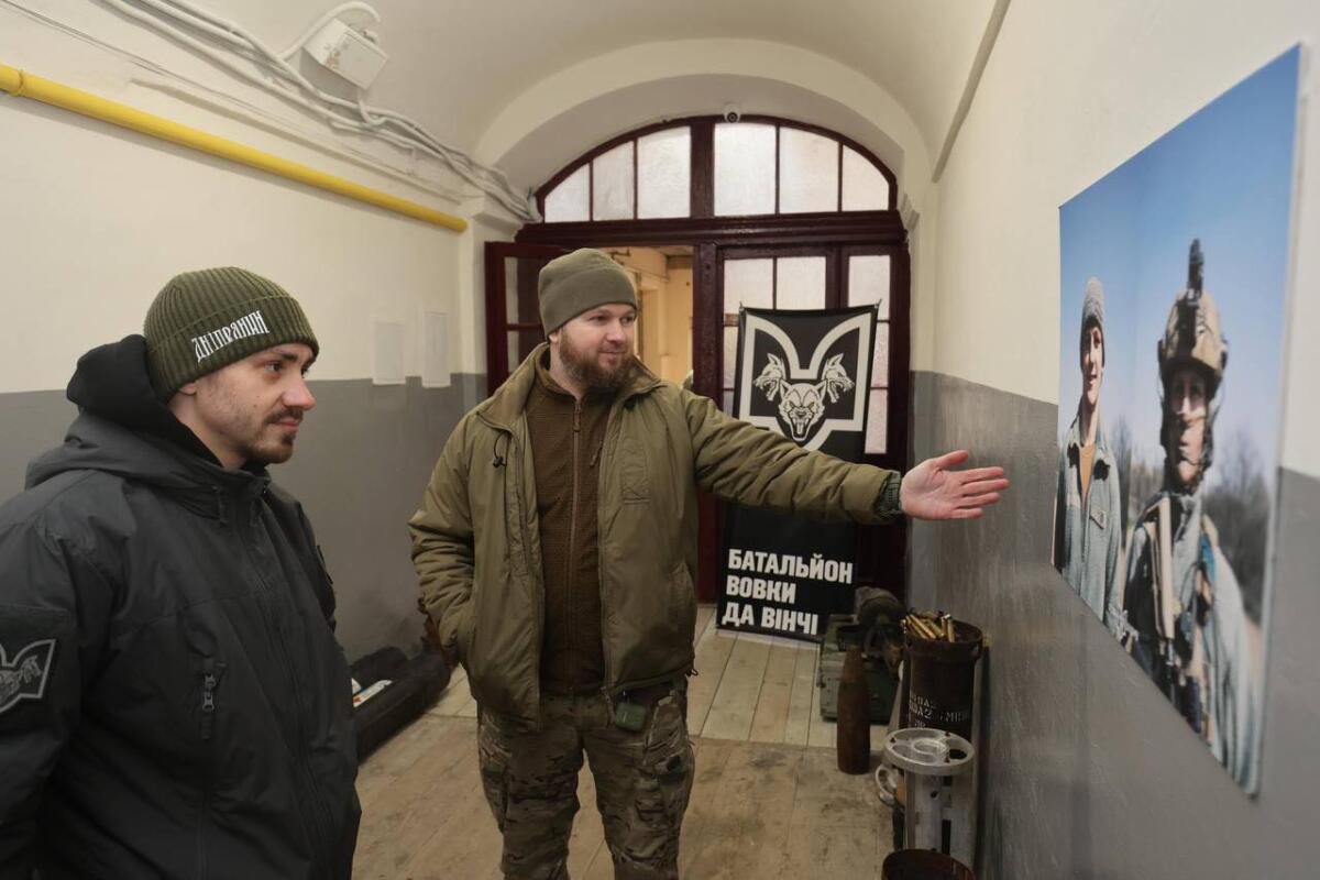 Батальйон “Вовки Да Вінчі” відкрив рекрутинговий центр у Львові