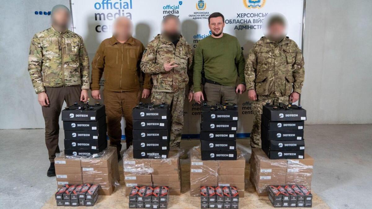 Понад пів сотні FPV-дронів для українських захисників передала Херсонщина