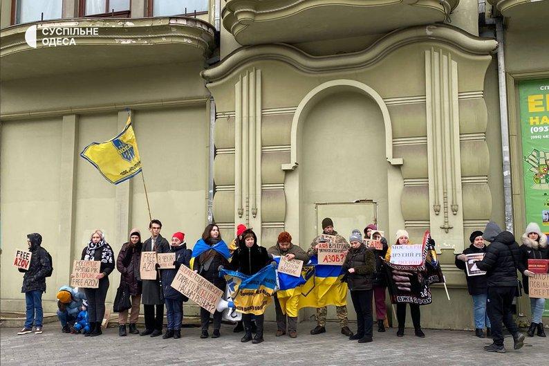 В Одесі провели акцію на підтримку українських військовополонених
