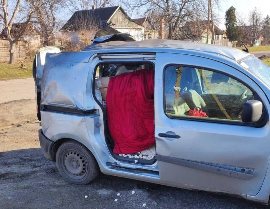 Дрон окупантів атакував цивільне авто на Нікопольщині