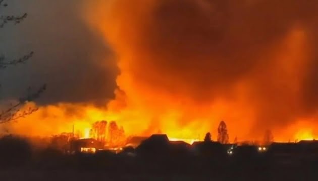 Пожежу на НПЗ у російському Волгограді організувала СБУ ‒ ЗМІ