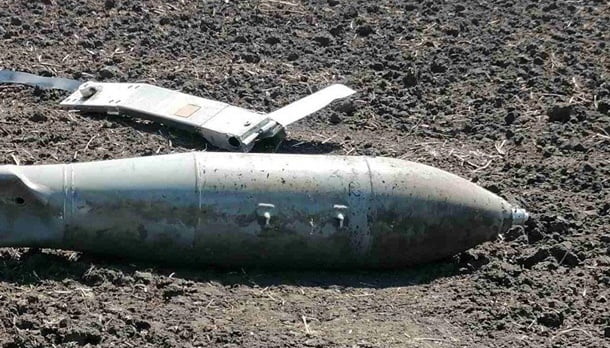 На окупованій Луганщині з російського літака випала фугасна бомба