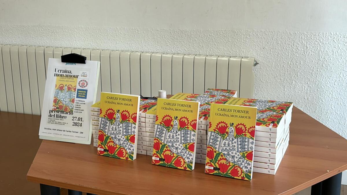 В Іспанії презентували книгу каталонського письменника «Ucraina, Mon Amour»