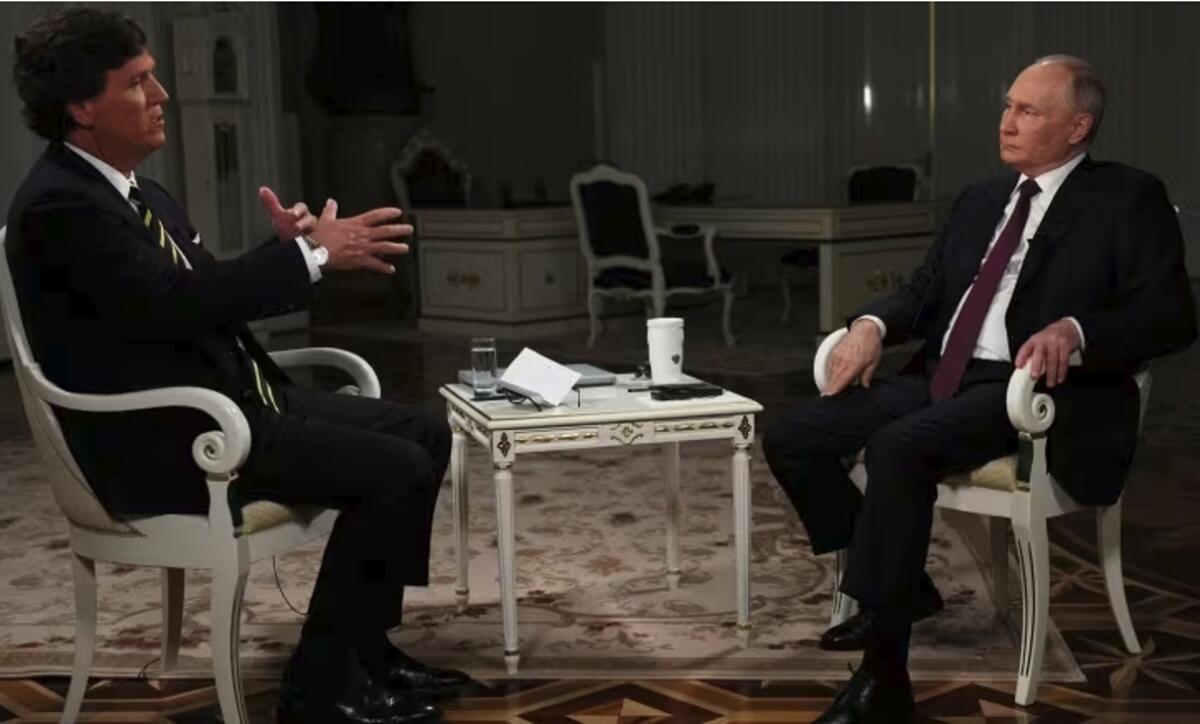 Симоньян заявила, що інтерв’ю Путіна Карлсону найкраща журналістська робота «за всю історію людства»   