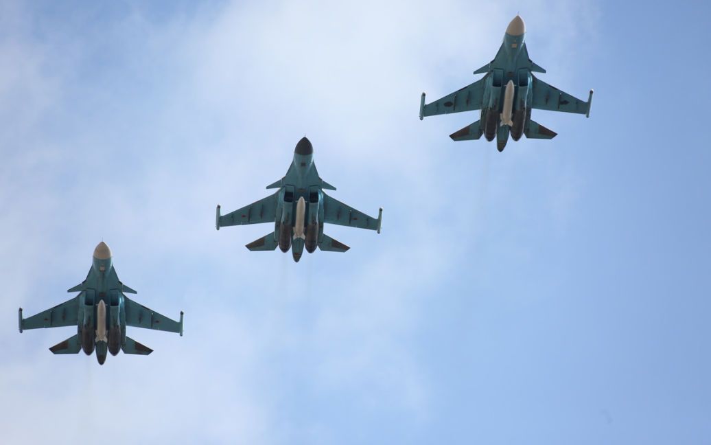 Українські війська додали до колекції збитих російських літаків ще два бомбардувальники Су-34
