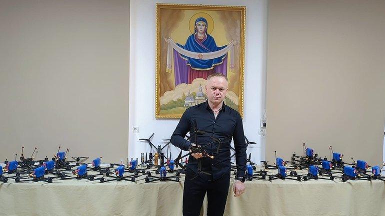 Священик УГКЦ на Львівщині збирає дрони для ЗСУ