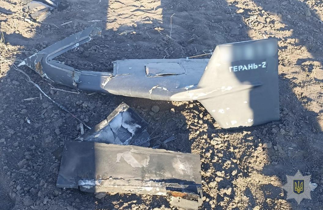 Правоохоронці Вінниччини показали уламки російського ударного дрона та ракети (фото)