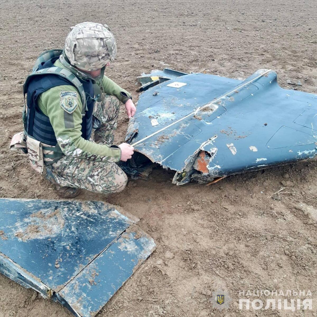 У Вінницькій області виявили уламки ударного дрону російських окупантів